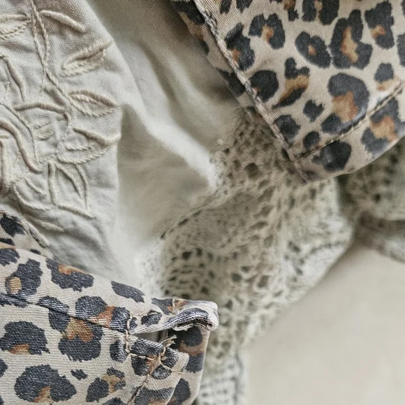 Knox Rose Leopard Print Skinny Pants - Picture 5 of 5